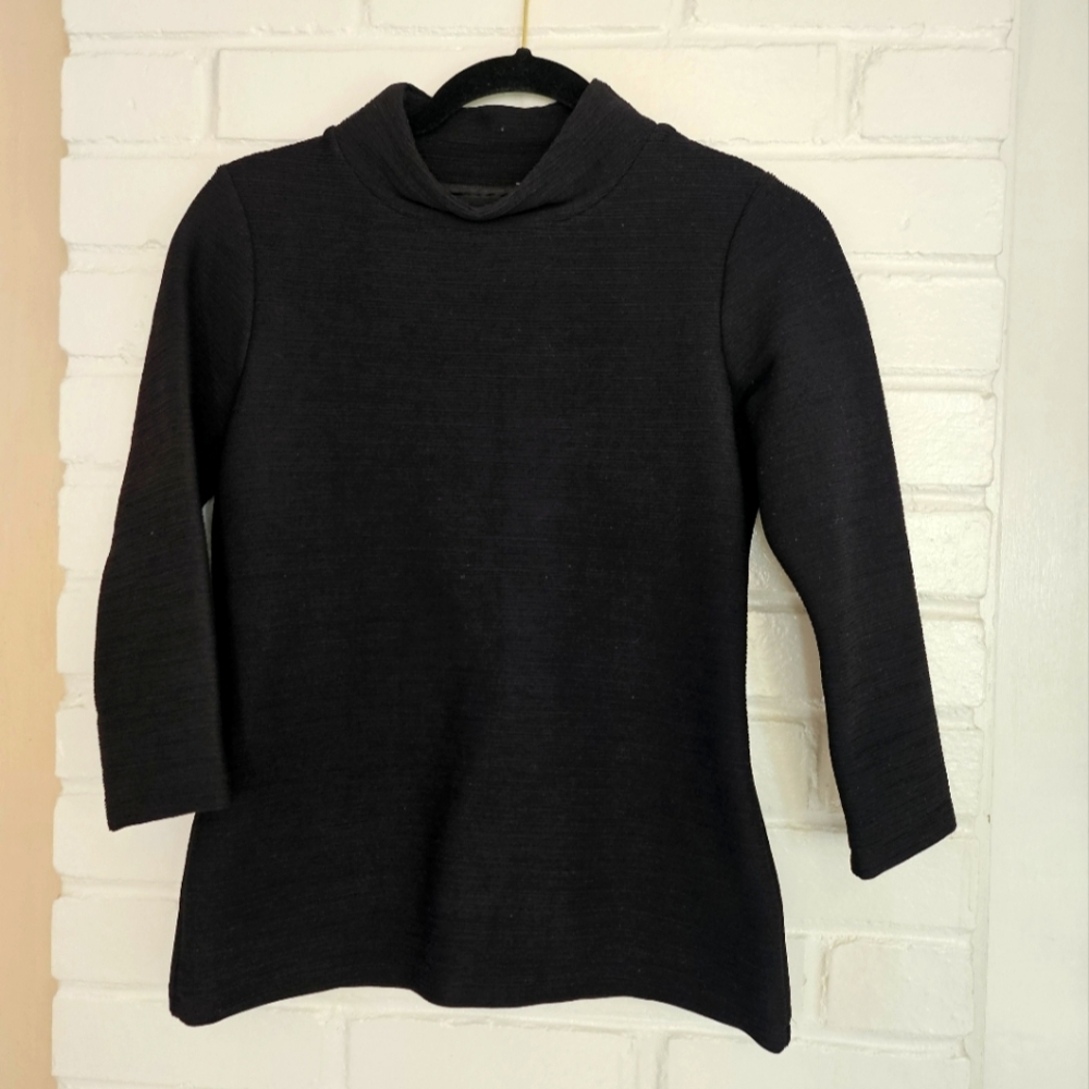 DONCASTER 🖤 mock neck, long sleeve blouse👚